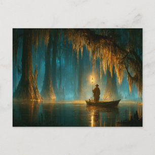 Louisiana Bayou Postcard