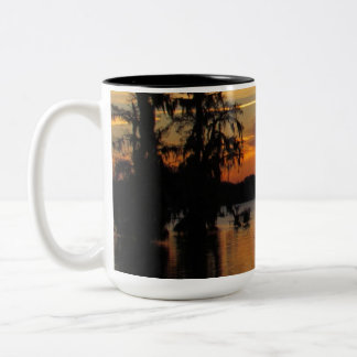 Louisiana Bayou Two-Tone Coffee Mug