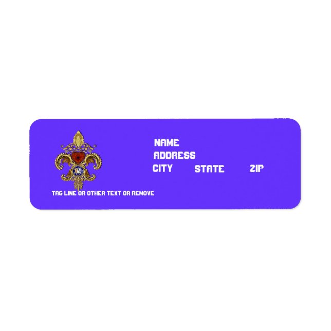 Louisiana Bicentennial Flor de lis View Hints (Front)