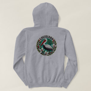 Louisiana Brown pelican State Bird Hoodie