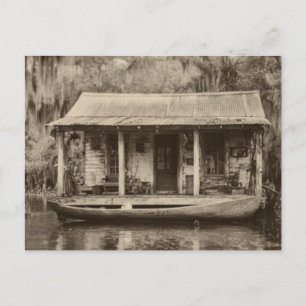 Louisiana Cajun Bayou Postcard