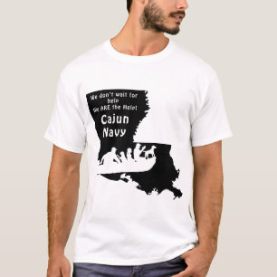 Louisiana Cajun Navy Rescue Support T-Shirt