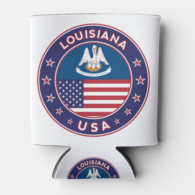 Louisiana Can Cooler (Front)