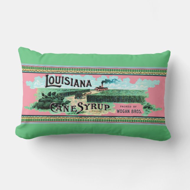 Louisiana Cane Syrup Lumbar Cushion (Front)