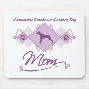 Louisiana Catahoula Leopard Dog Mum Mouse Mat
