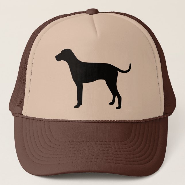 Louisiana Catahoula Leopard Dog Trucker Hat (Front)