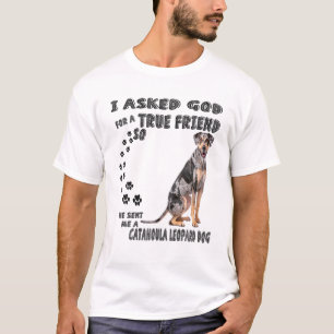 Louisiana Catahoula Leopard Quote Mum Dad, Catahou T-Shirt