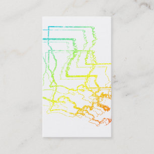 louisiana chill blur business card
