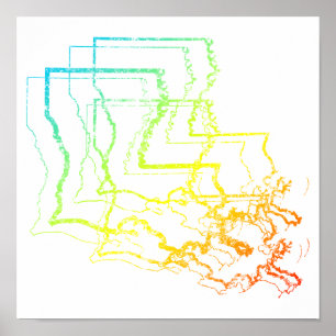 louisiana chill blur poster