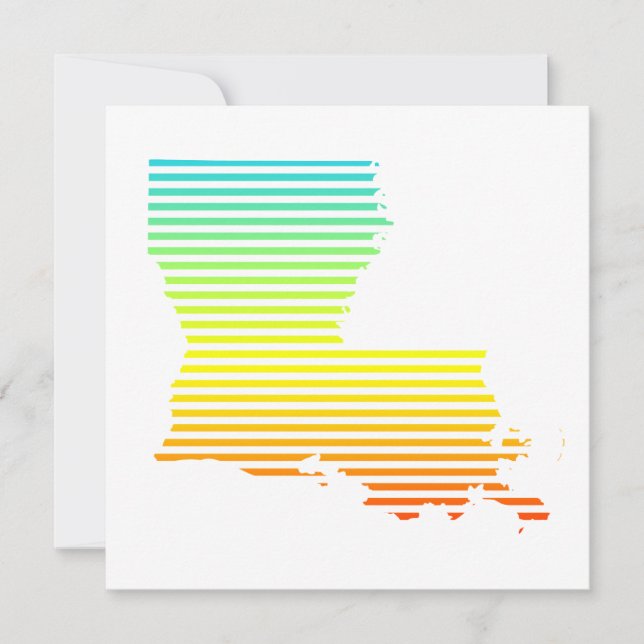 louisiana chill fade invitation (Front)