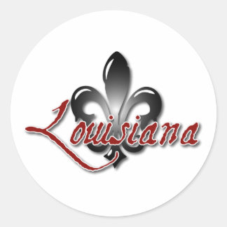 Louisiana Classic Round Sticker