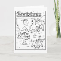 louisiana colour me collage