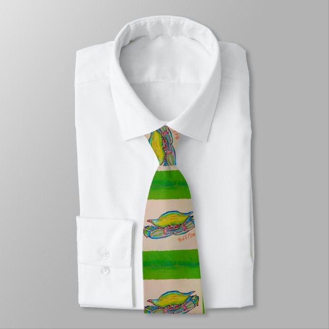 Louisiana Crab Tie (Tied)