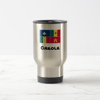 Louisiana-Creole flag, Creole Travel Mug