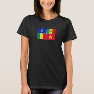 Louisiana Creole Flag T-Shirt