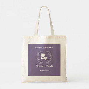 Louisiana Destination Wedding Welcome Tote Bag