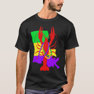 Louisiana Est 1812 Crawfish New Orleans Mardi Gras T-Shirt
