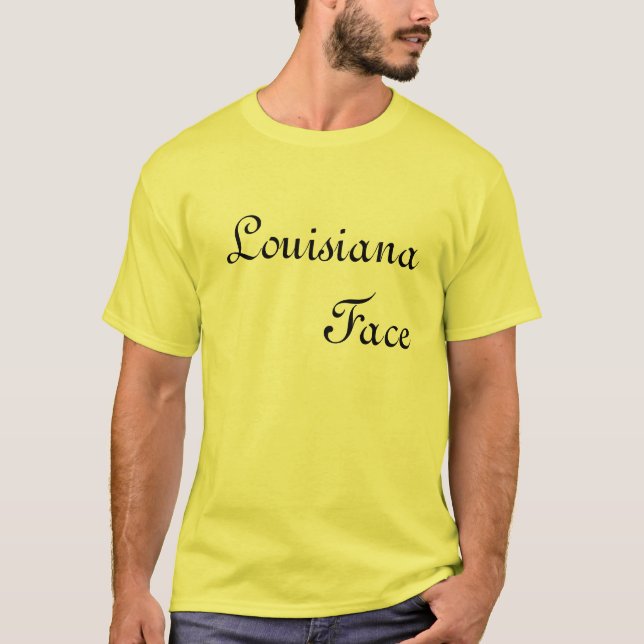 Louisiana Face T-Shirt (Front)