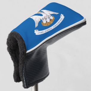 Louisiana flag golf head cover