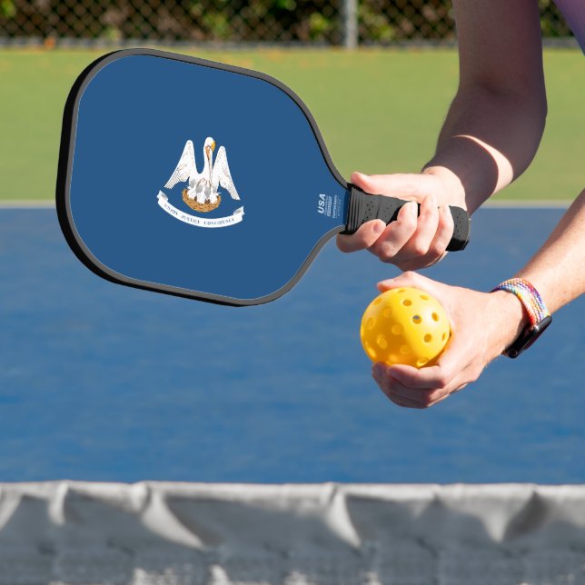 Louisiana Flag  Pickleball Paddle (Insitu)