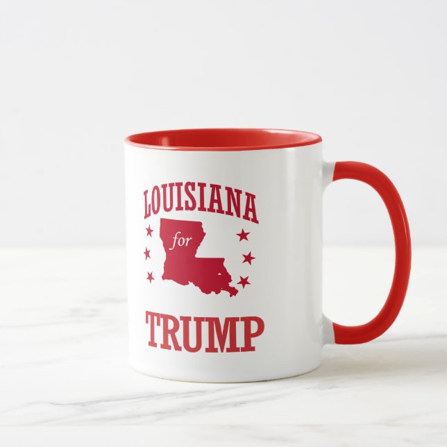 LOUISIANA FOR DONALD TRUMP MUG (Right)