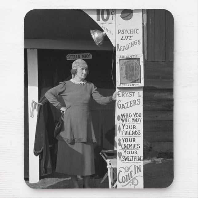 Louisiana Fortune Teller, 1938 Mouse Mat (Front)