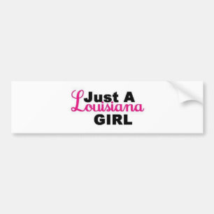 Louisiana Girl 2 Bumper Sticker