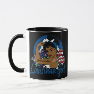 Louisiana Girls Louisiana proud State Flag for Mug