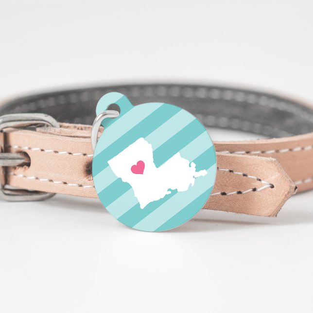Louisiana Heart Pet Tag (Creator Uploaded)