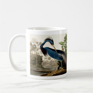 Louisiana Heron, 1834, From the Birds of America Coffee Mug