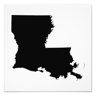 Louisiana in Black and White Photo Print