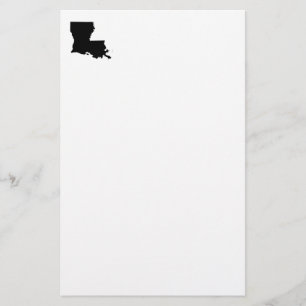 Louisiana in Black and White Stationery