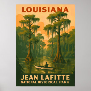 Louisiana Jean Lafitte national historical park 1 Poster