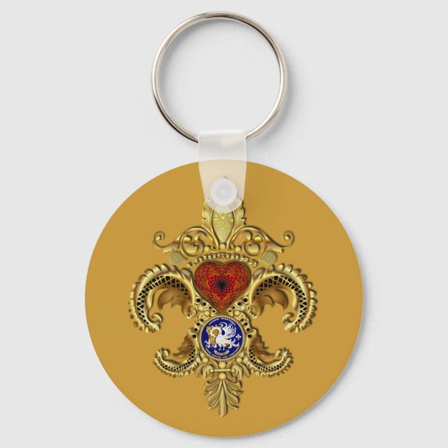 Louisiana Key Chain Classic (Front)