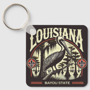 Louisiana Key Ring