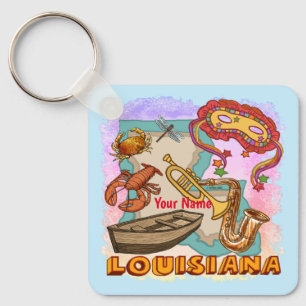 Louisiana key ring