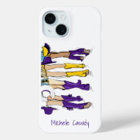Louisiana Ladies Fashion Cowboy Boot Purple Yellow