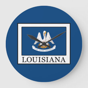 Louisiana Large Clock