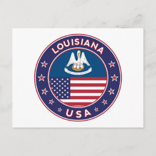 Louisiana, Louisiana phone case, sticker, bag Postcard