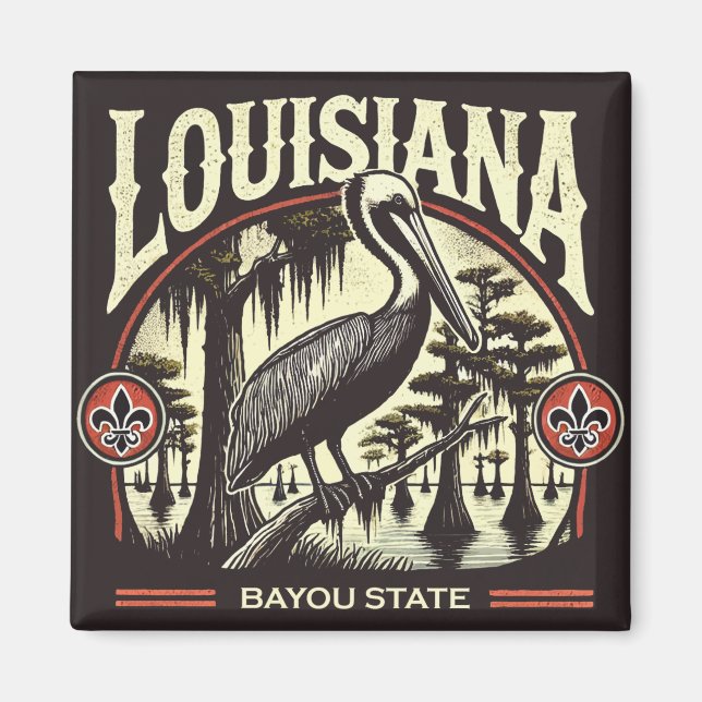 Louisiana Magnet (Front)