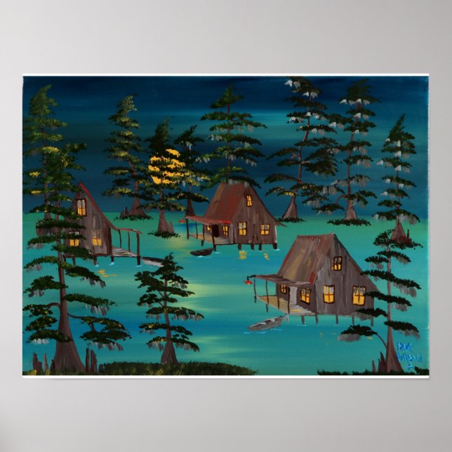 Louisiana Midnight Neighbours Poster (Front)