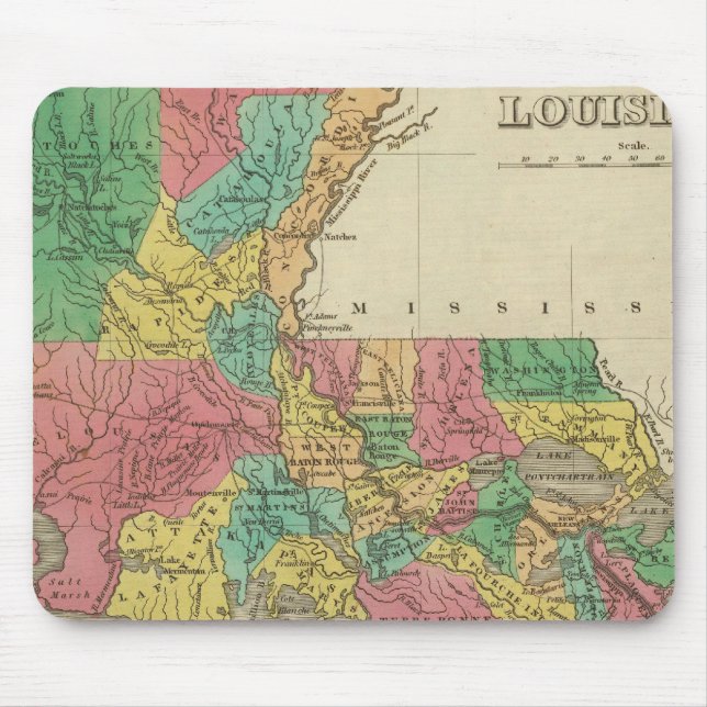 Louisiana Mouse Mat (Front)