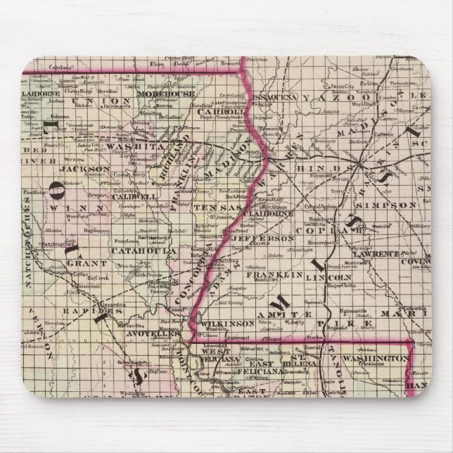 Louisiana Mouse Mat (Front)