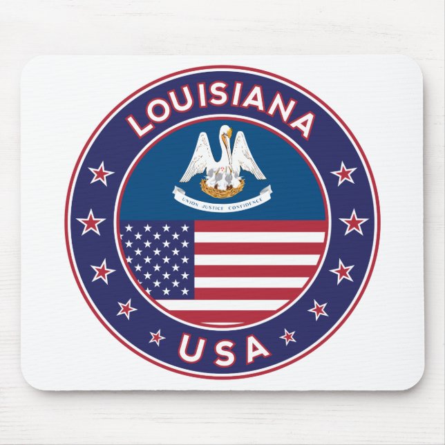 Louisiana Mouse Mat (Front)
