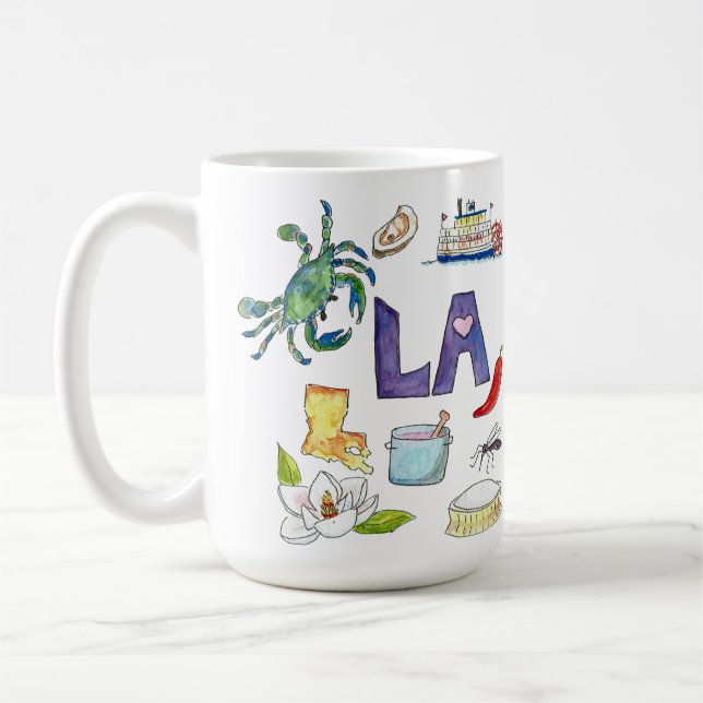 Louisiana mug (Left)
