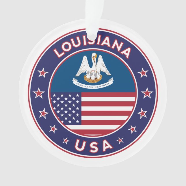 Louisiana Ornament (Front)