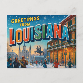 LOUISIANA Postcard