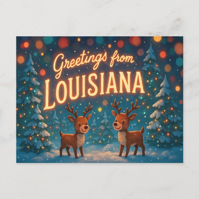 LOUISIANA Postcard (Front)