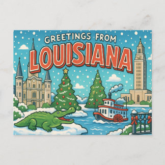 LOUISIANA Postcard