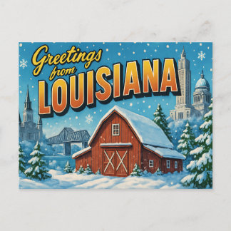 LOUISIANA Postcard